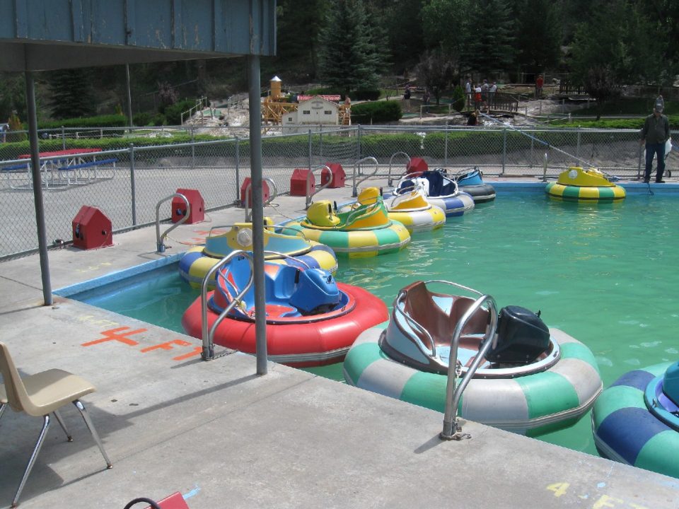 Bumper Cars in Ruidoso Funtrackers Family Park